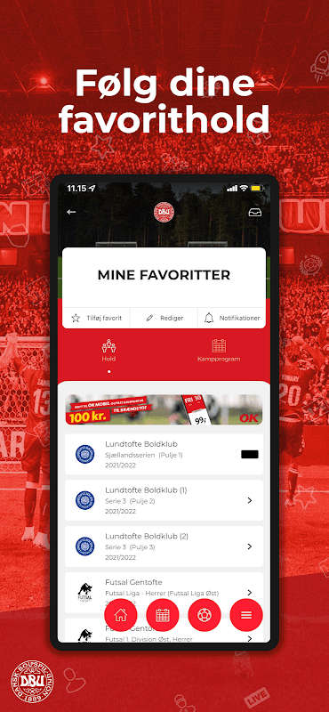 Fodbold screenshot 6