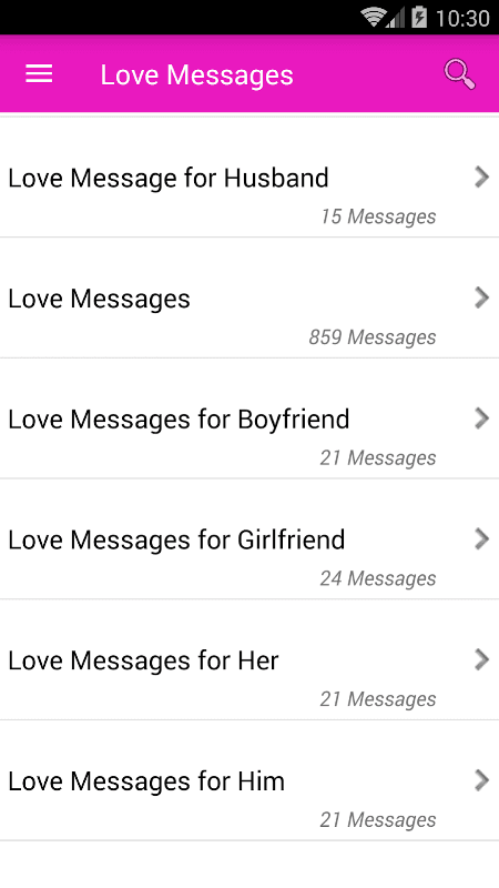 Love Messages screenshot 5