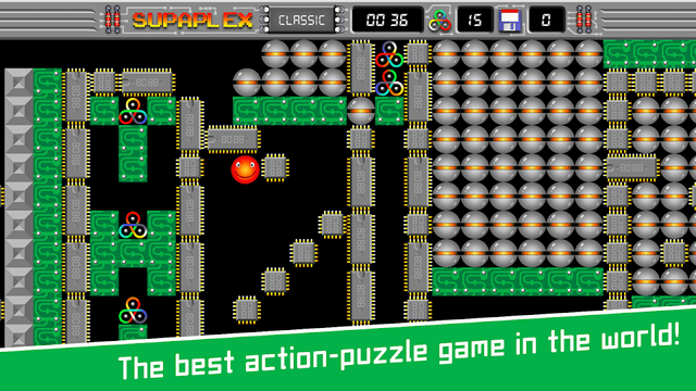 Supaplex screenshot 1