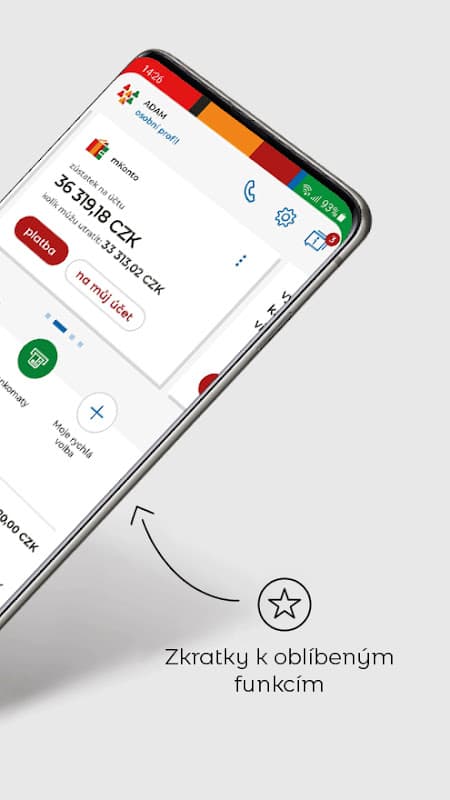 mBank CZ screenshot 2