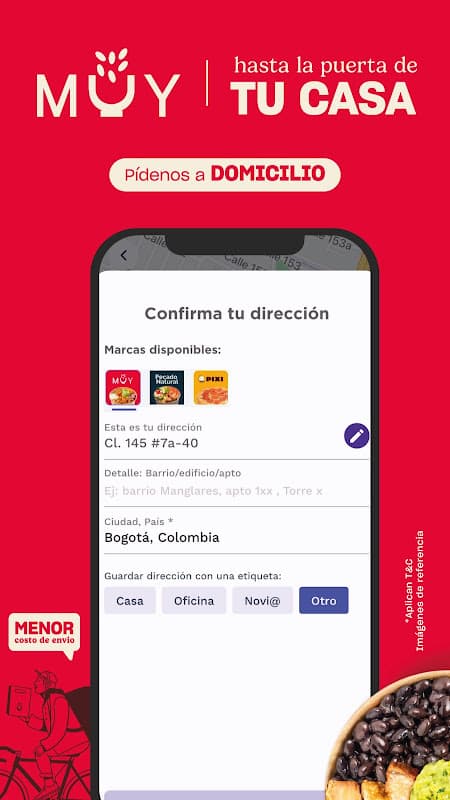 Muy App screenshot 1
