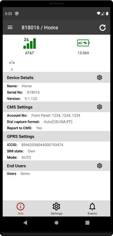 RControl Admin screenshot 1