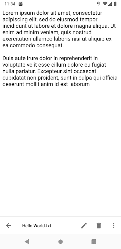 txtpad — Notepad for Android, Create txt files 🗒️ screenshot 5
