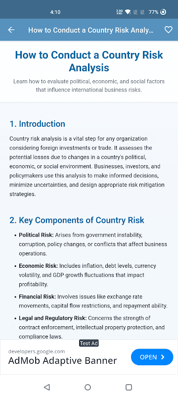 International Business screenshot 4