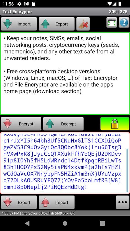 SSE - File & Text Encryption screenshot 3