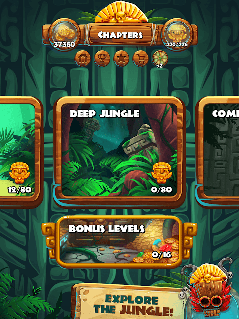 Jungle Mash - Match 3 Jewels screenshot 3