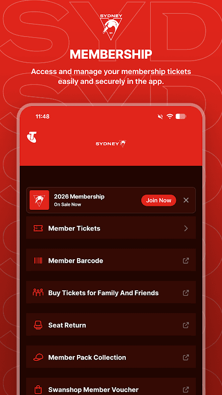 Sydney Swans Official App screenshot 5