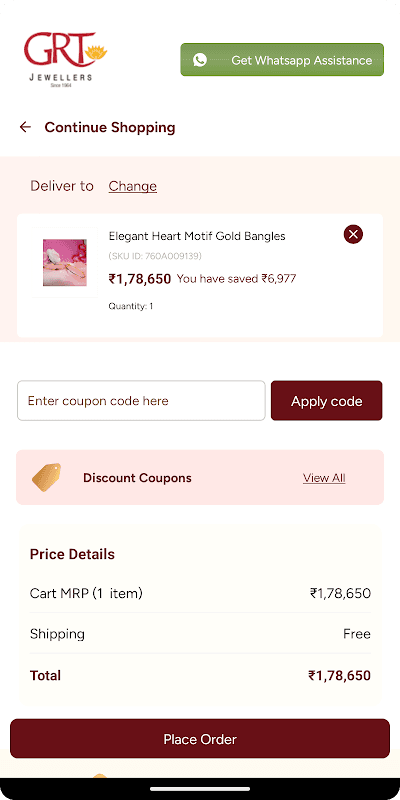 GRT Jewellers Online Shopping screenshot 5