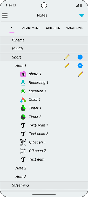 Notes, To-Do list Lt. screenshot 1