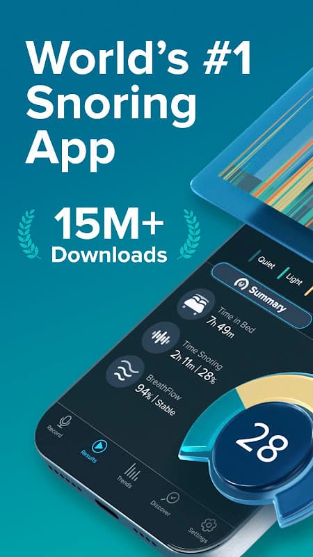 SnoreLab : Record Your Snoring screenshot 1