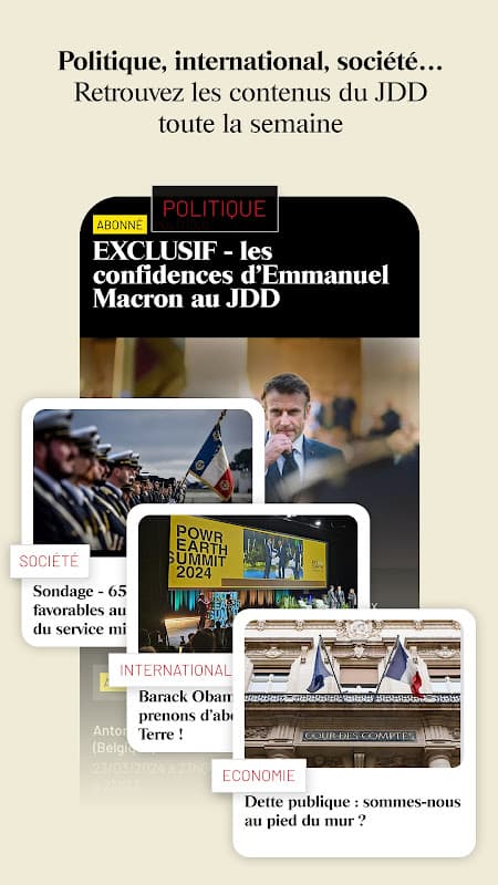 Le JDD : actualités et info screenshot 2