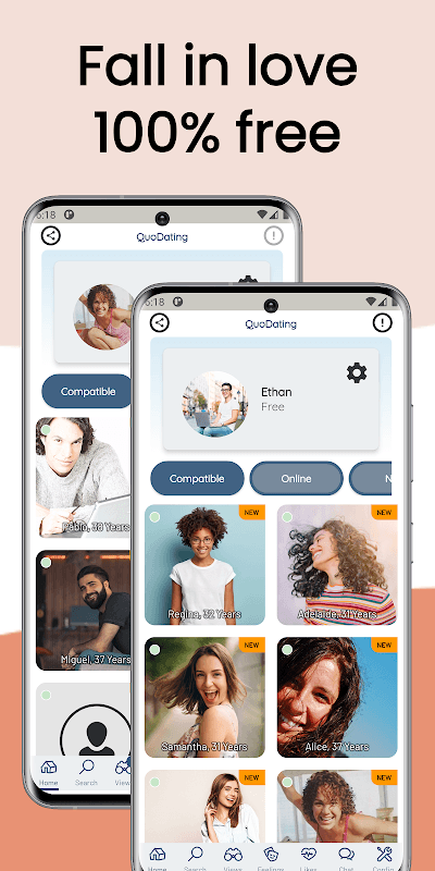 QuoDating - chat, flirt & date screenshot 2