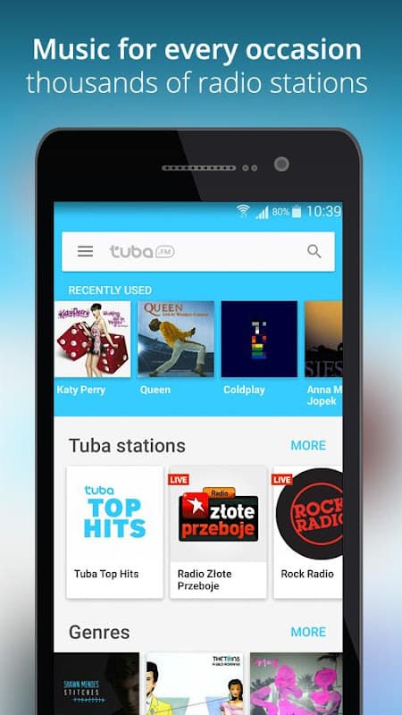 Tuba.FM - music and radio screenshot 5