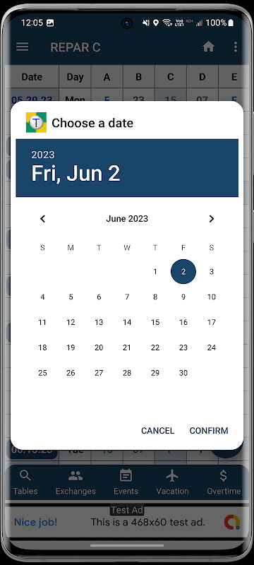 Work Shift Table screenshot 4
