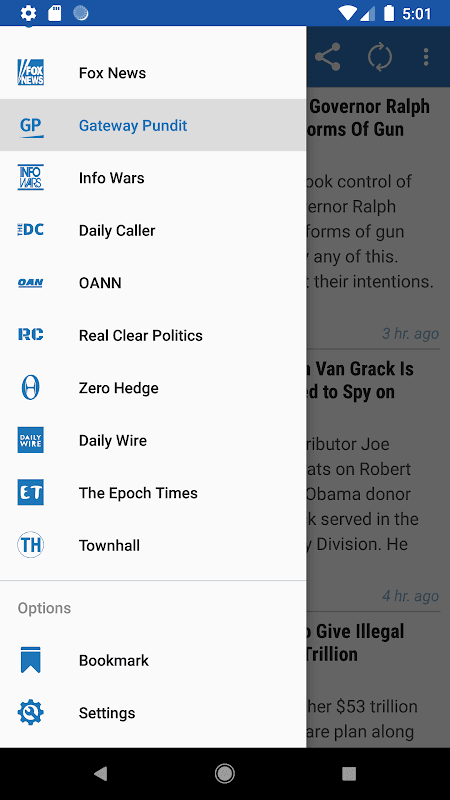 Conservative News - The Report screenshot 1