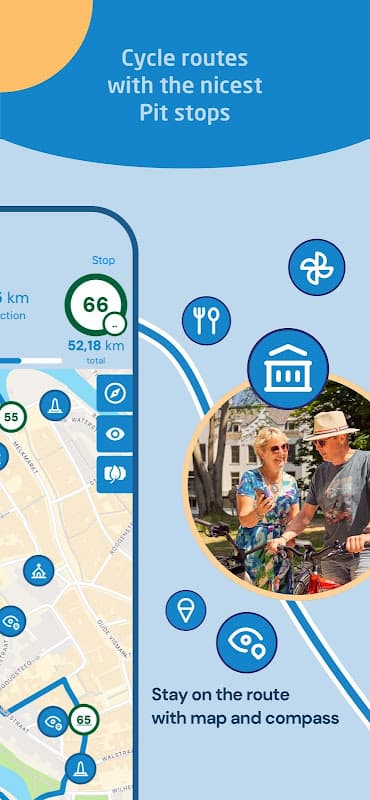 Efita cycling– route app screenshot 2