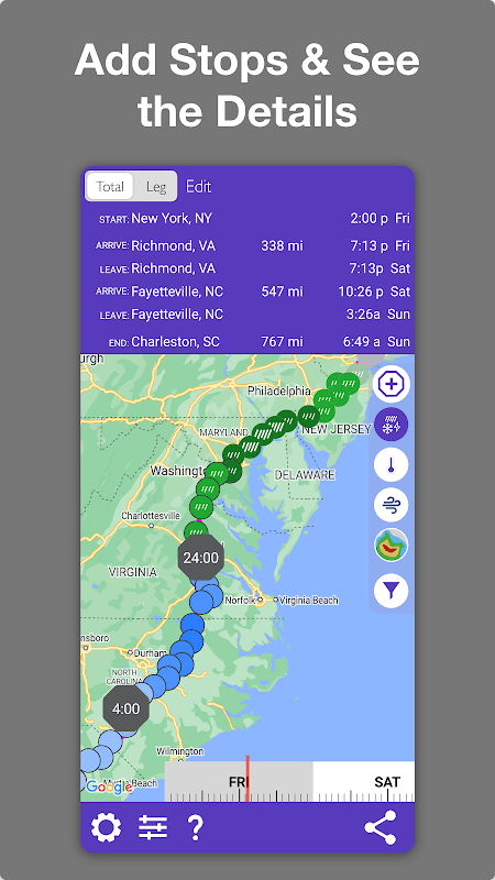 Drive Weather With Live Radar screenshot 5