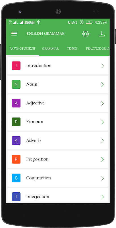 English Grammar Book screenshot 1