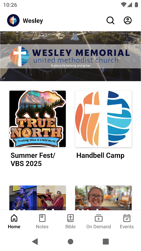 Wesley Memorial UMC screenshot 1