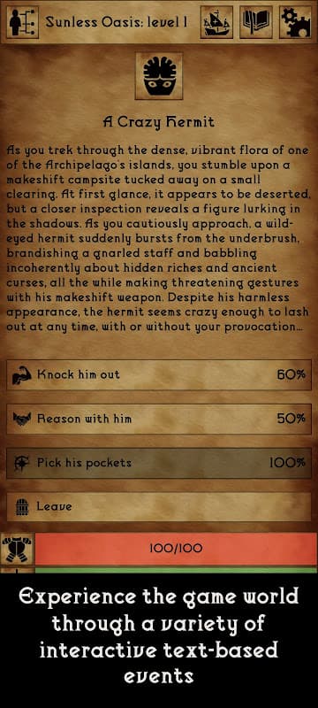 Grim Tides - Old School RPG screenshot 4