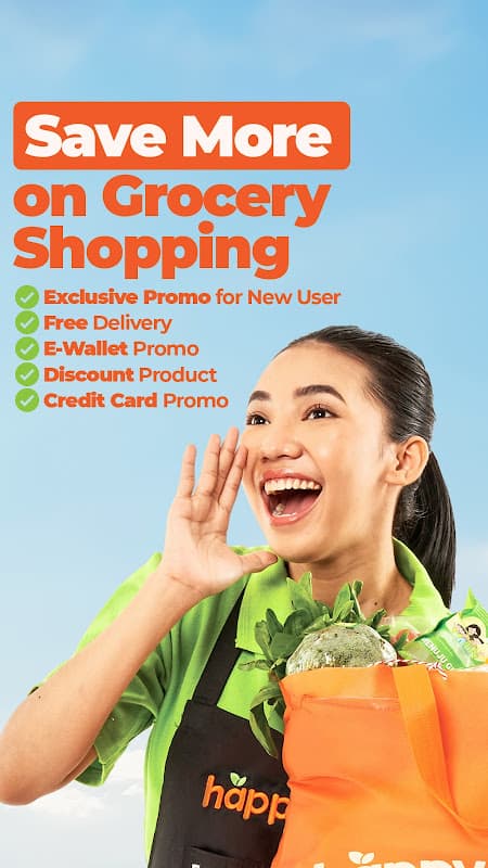 HappyFresh: Grocery, Food Delivery Online Shopping screenshot 3