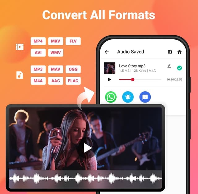 Video to Audio - MP3 Cutter screenshot 1