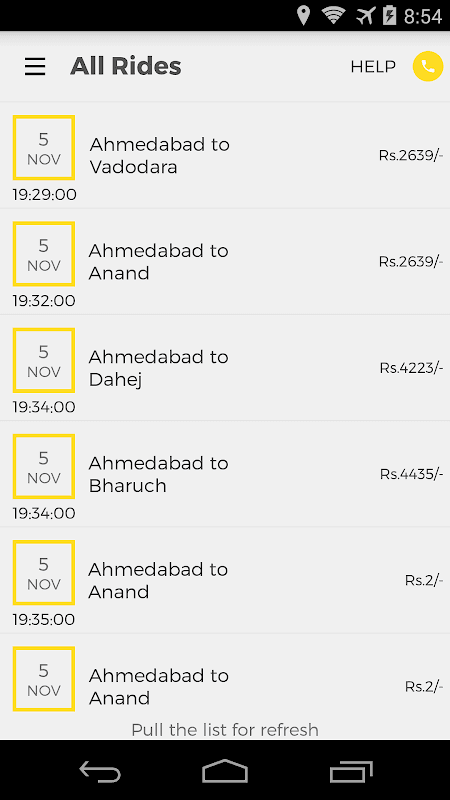 OneWay.Cab Partner screenshot 3