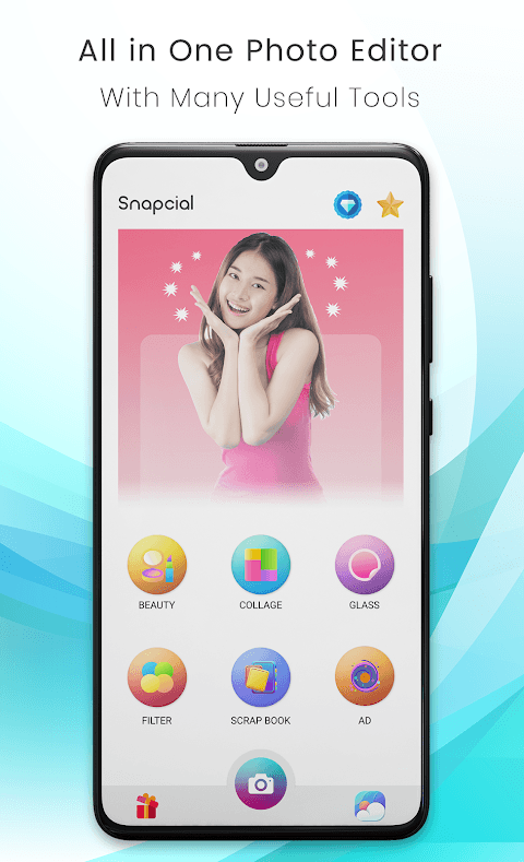 Photo Collage Maker Editor PicGrid Snappy Stickers screenshot 5