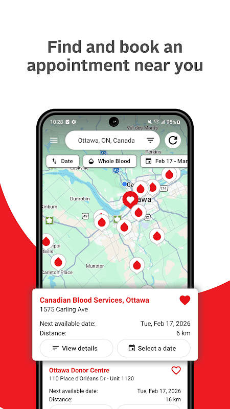 GiveBlood screenshot 1