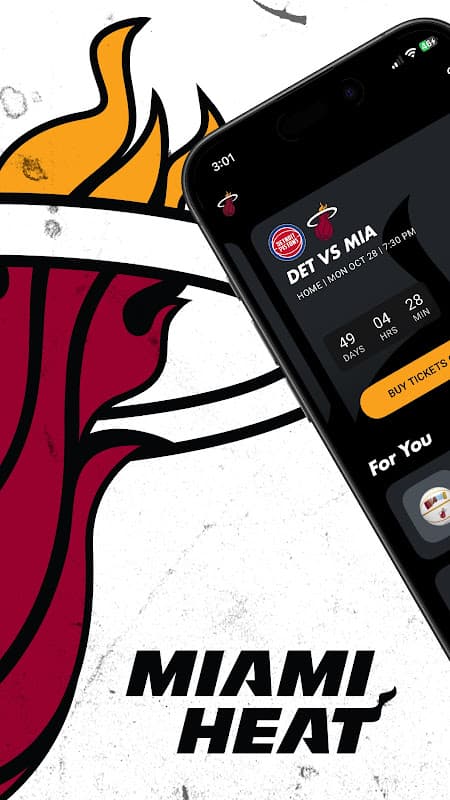 Miami HEAT Mobile screenshot 1