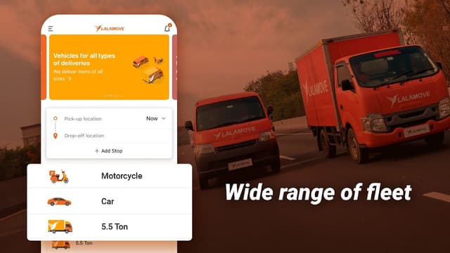 Lalamove - 24/7 On-Demand Delivery App screenshot 2