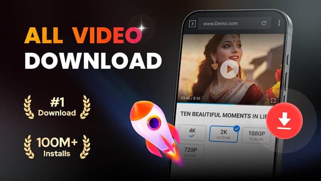 HD Video Downloader App - 2019 screenshot 1