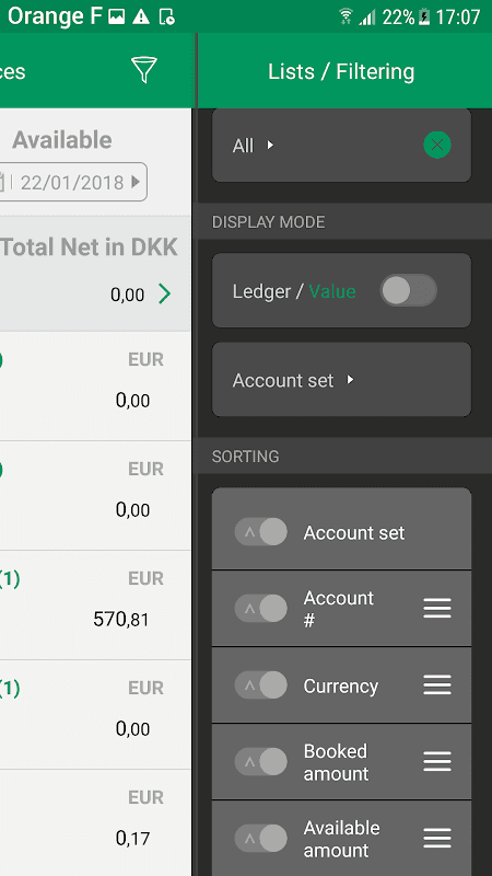 Connexis Cash Mobile screenshot 2
