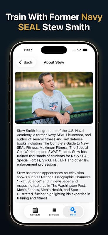 Navy SEAL Exercises Stew Smith screenshot 1