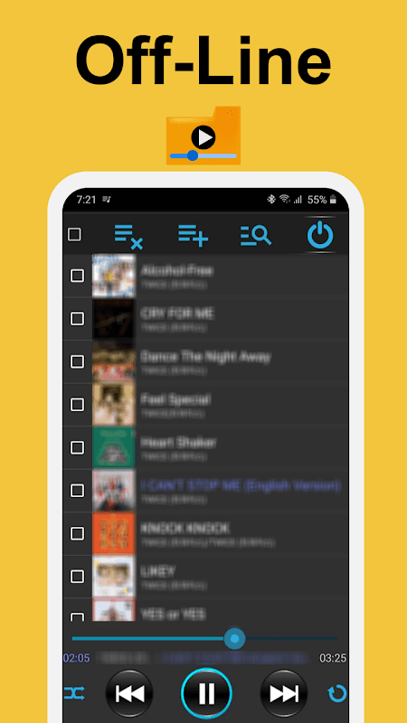 MP3 Player: Folder Music+ screenshot 2
