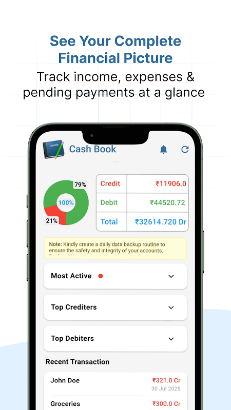 Cash Book screenshot 1