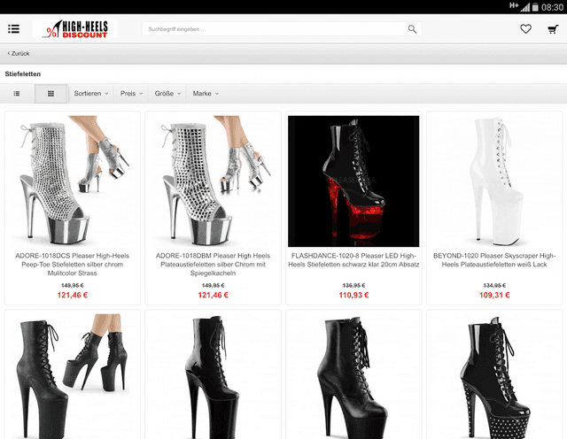 High-Heels-Discount screenshot 4