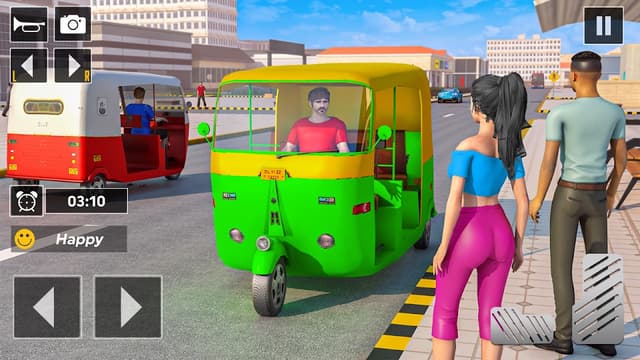 Tuk Tuk Auto Rickshaw Game screenshot 1