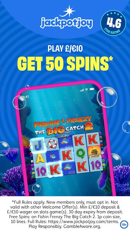 Jackpotjoy Slots & Bingo Games screenshot 1