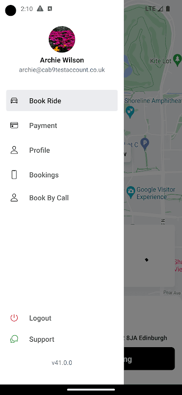 City Cabs (Edinburgh) Ltd Taxi Service screenshot 1