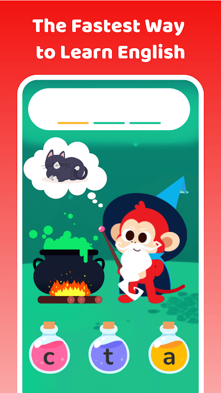 Learn to read - Monkey Junior screenshot 2