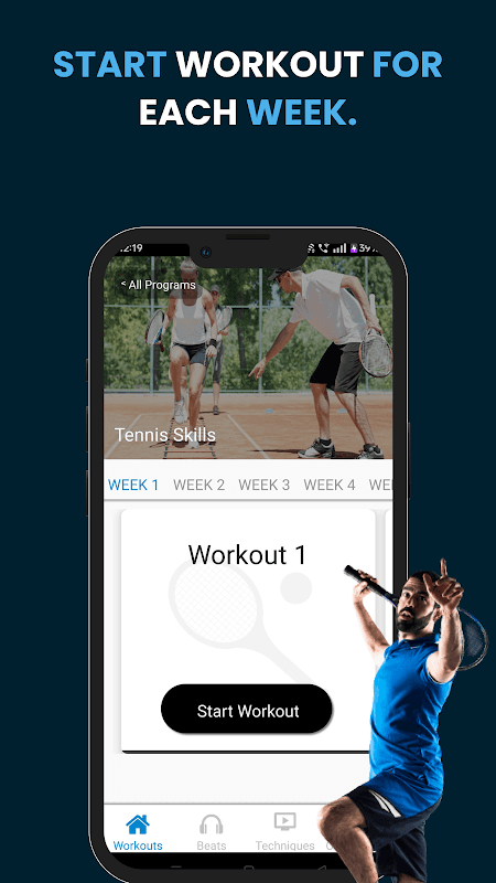 Tennis Training screenshot 3