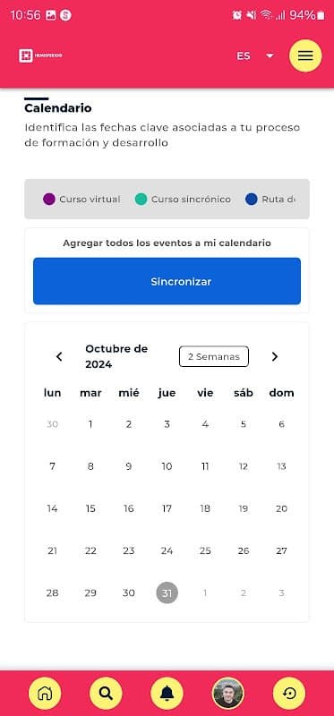 Aprendizaje Móvil - CLAP screenshot 5