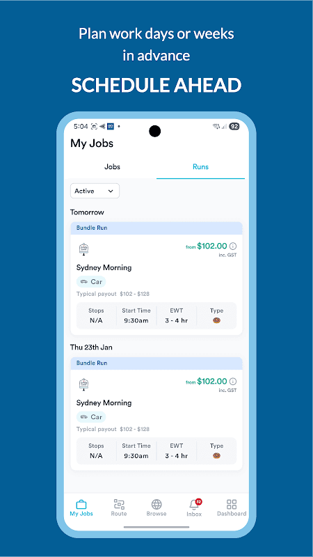 Go People - Runner App screenshot 1