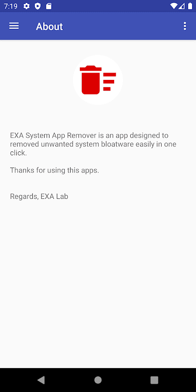 EXA System App Remover [ROOT] screenshot 6