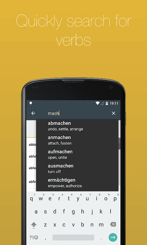 German Verb Conjugator screenshot 2