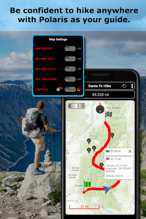 Polaris GPS Navigation screenshot 1