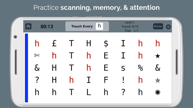 Visual Attention Therapy Lite screenshot 4