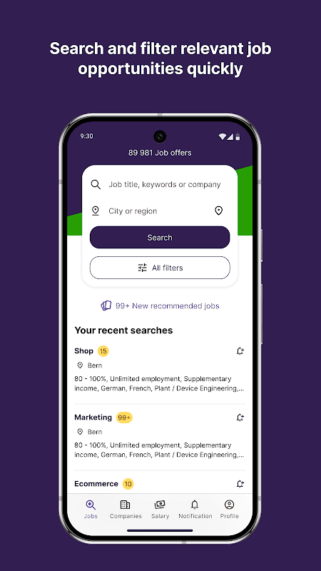 jobup.ch – Job Search screenshot 2