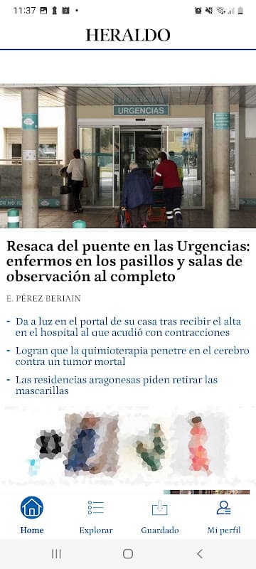 Heraldo de Aragón screenshot 1